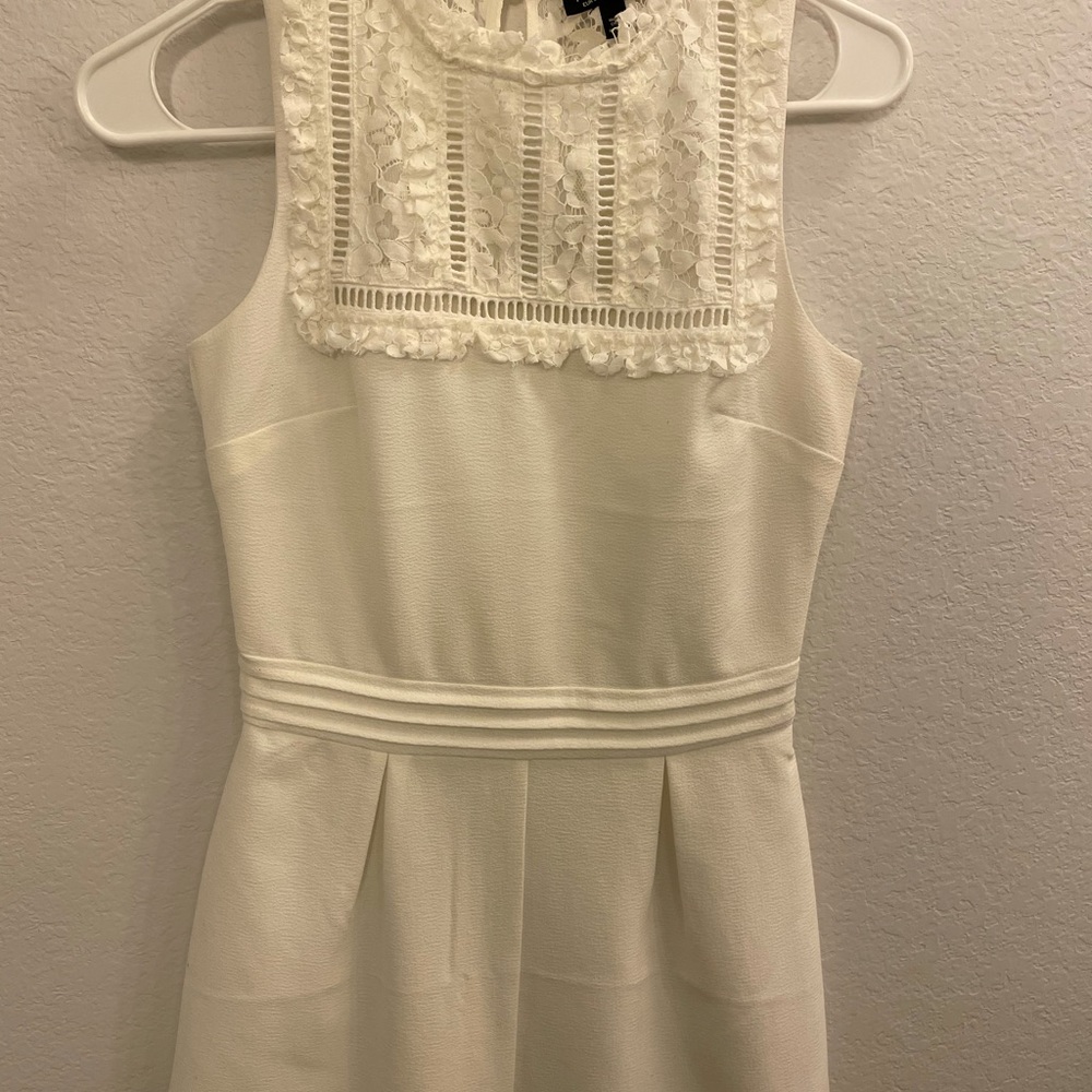 Topshop white romper